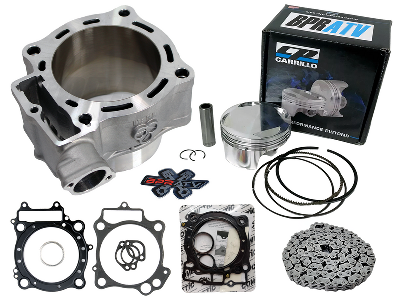 04 05 TRX450R TRX 450R 94mm CP Piston Cylinder Cometic Stage 2 Hot Cams Stud Kit