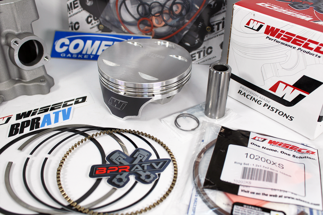 Raptor 660 102mm 686 Big Bore Cylinder Wiseco Piston Cometic Top End Rebuild Kit