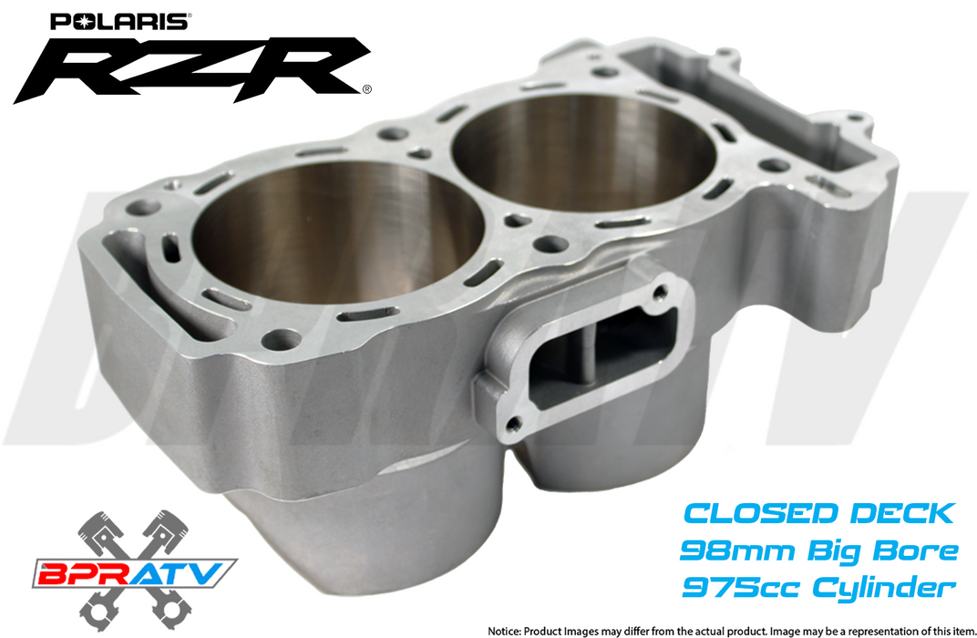 11-14 RZR XP900 98mm BIG BORE CLOSED DECK Cylinder CP Piston Cometic Top End Kit