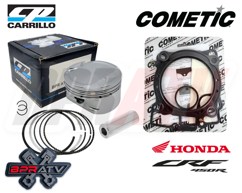 02-08 CRF450R CRF 450R 100mm 100 mil +4 CP Big Bore Piston & Gaskets Top End Kit