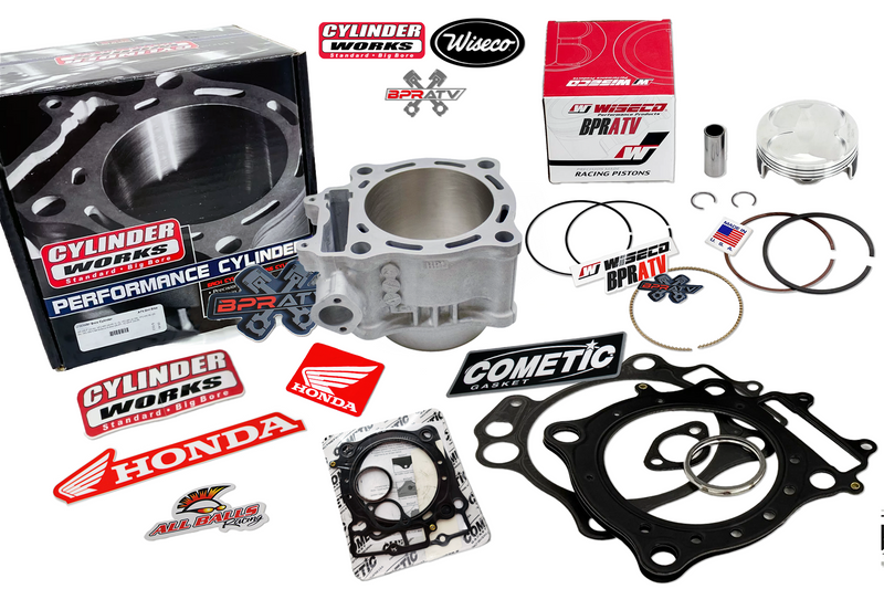04-05 Honda TRX450R 97mm +3 Wiseco Pump Gas Piston Big Bore Top End Cylinder Kit