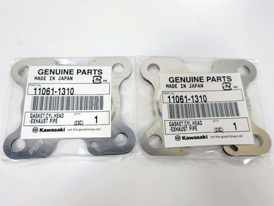 20+ OEM Kawasaki KRF1000 Teryx KRX 1000 OEM Exhaust Gaskets 11061-1310 Set of 2