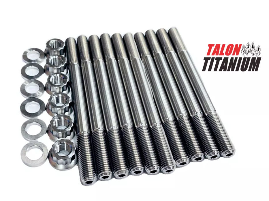 GSXR 1300R Hayabusa Titanium Head Studs Best Strongest Ti Cylinder Stud Bolt Kit