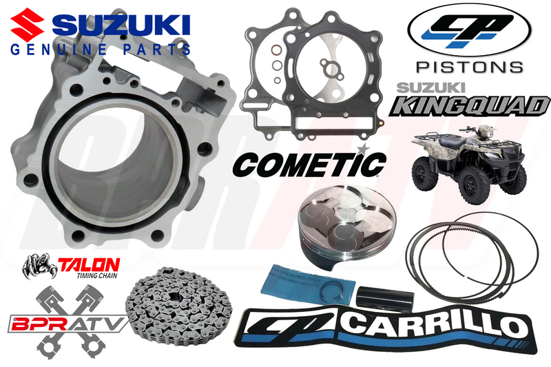 King Quad LTA 750 Top End Engine Rebuild Kit New OEM Cylinder Piston Assembly JP