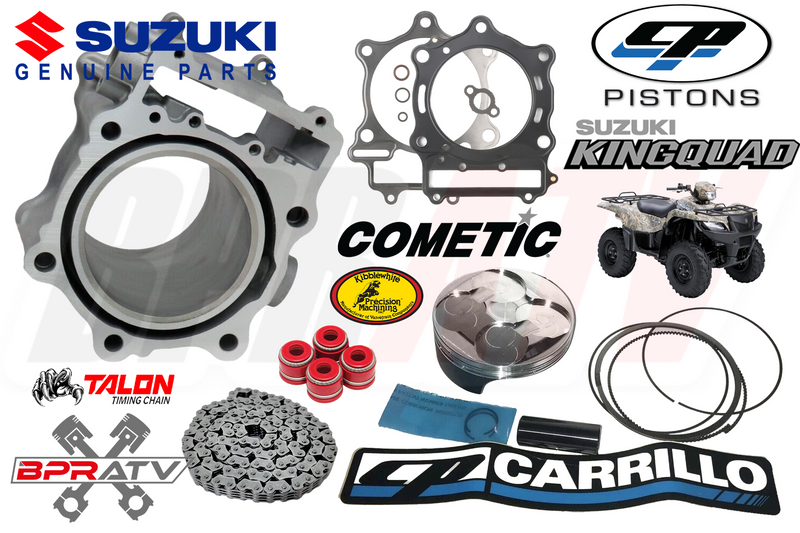 King Quad LTA 750 Top End Engine Rebuild Kit New OEM Cylinder Piston Assembly JP
