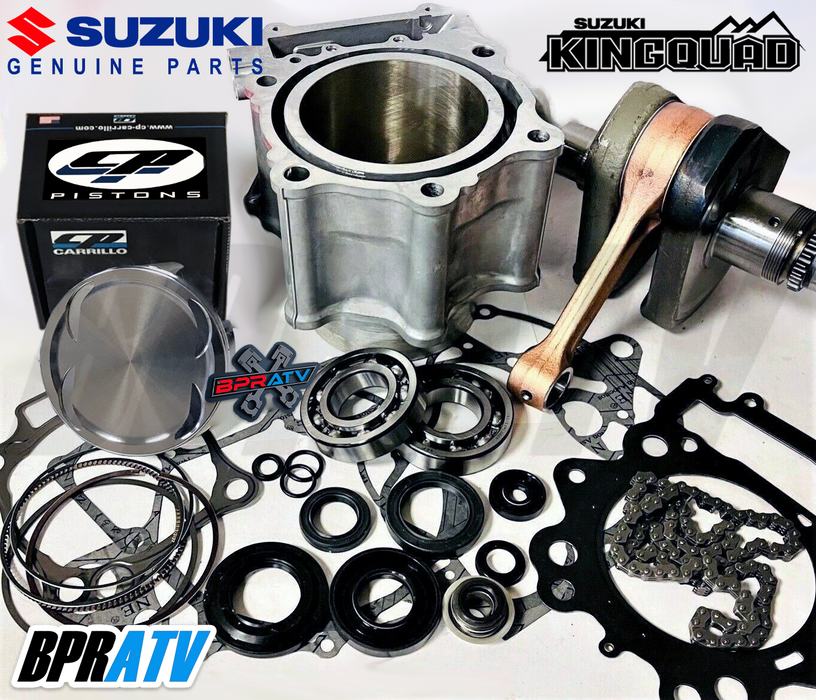 Suzuki King Quad LTA 750 OEM Cylinder Crank Motor Engine Top Bottom Rebuild Kit