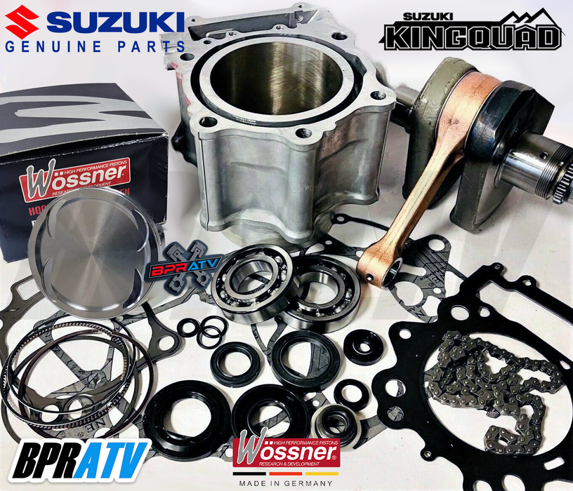 Suzuki King Quad LTA 750 OEM Cylinder Crank Motor Engine Top Bottom Rebuild Kit