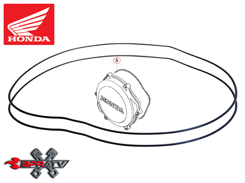 05-17 CRF450X CRF 450X Clutch Cover Basket Gasket O-Ring Seal 11352-MEB-671 QTY2