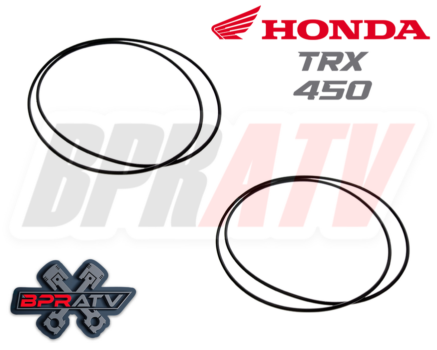 Honda TRX450R 450R Clutch Cover Basket Gasket O-Ring Seal 11352-HP1-670 Set of 2