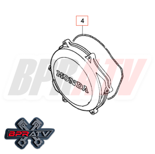 BPRATV Honda CRF450X CRF 450X Heavy Duty Steel Plates Fibers Springs Clutch Kit