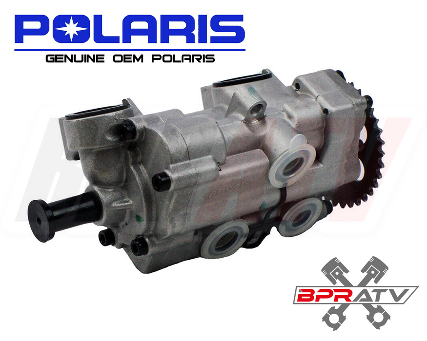 12 Polaris RZR XP 900 EPS OEM Oil Pump 1204090 Oil Pump Chain K&N Oil Filter Kit