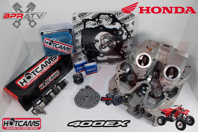 400EX 400X XR400R Cylinder Head Stage 2 Hot Cams Chain & Big Bore Cometic Gasket