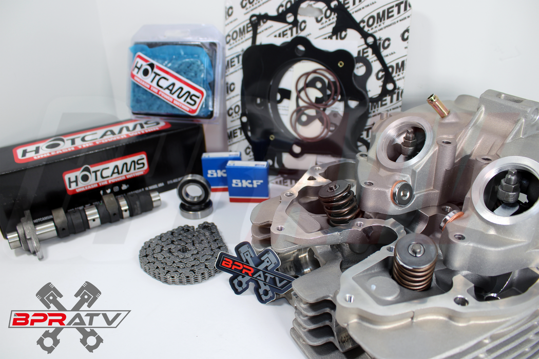 Honda TRX400EX Assembled Cylinder Head Stage 2 Hot Cams Chain Cometic Gasket Kit