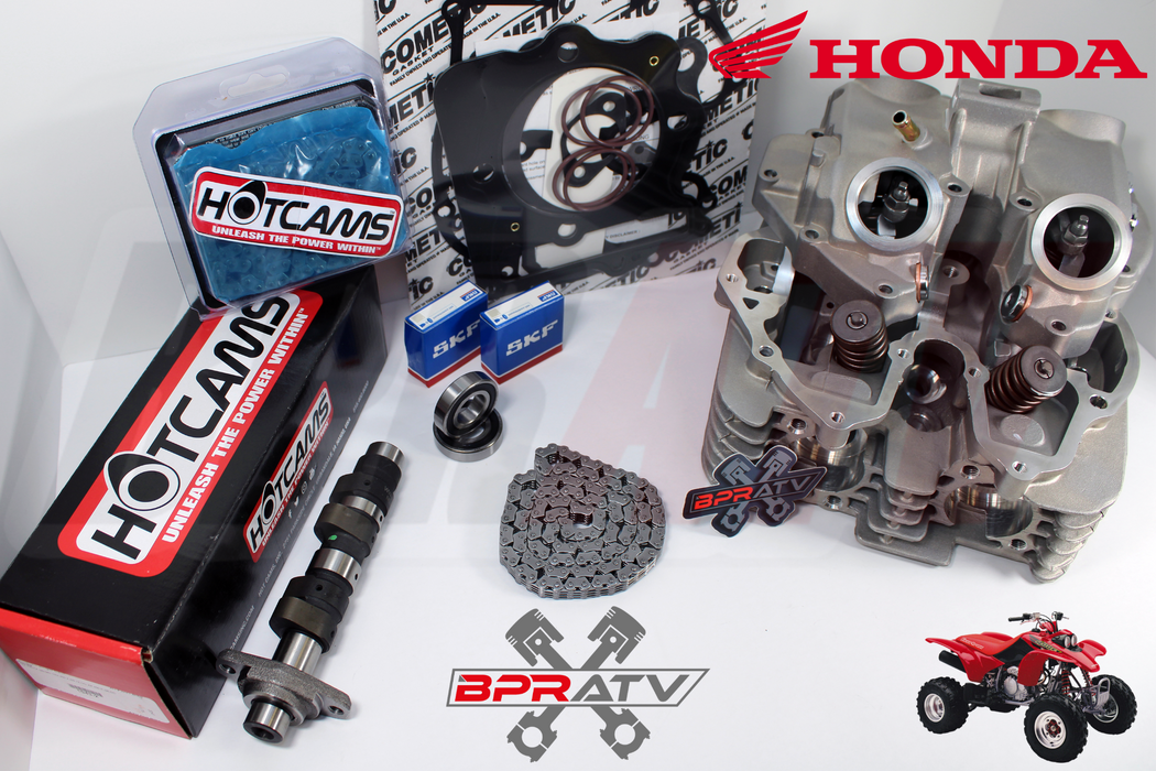 400EX 400X XR400R Cylinder Head Stage 2 Hot Cams Chain & Cometic Top End Gasket