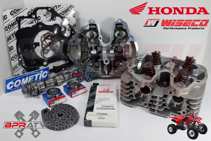 TRX 400EX 400EX Cylinder Head Stage 2 Hot Cams WISECO Chain Big Bore Cometic Kit