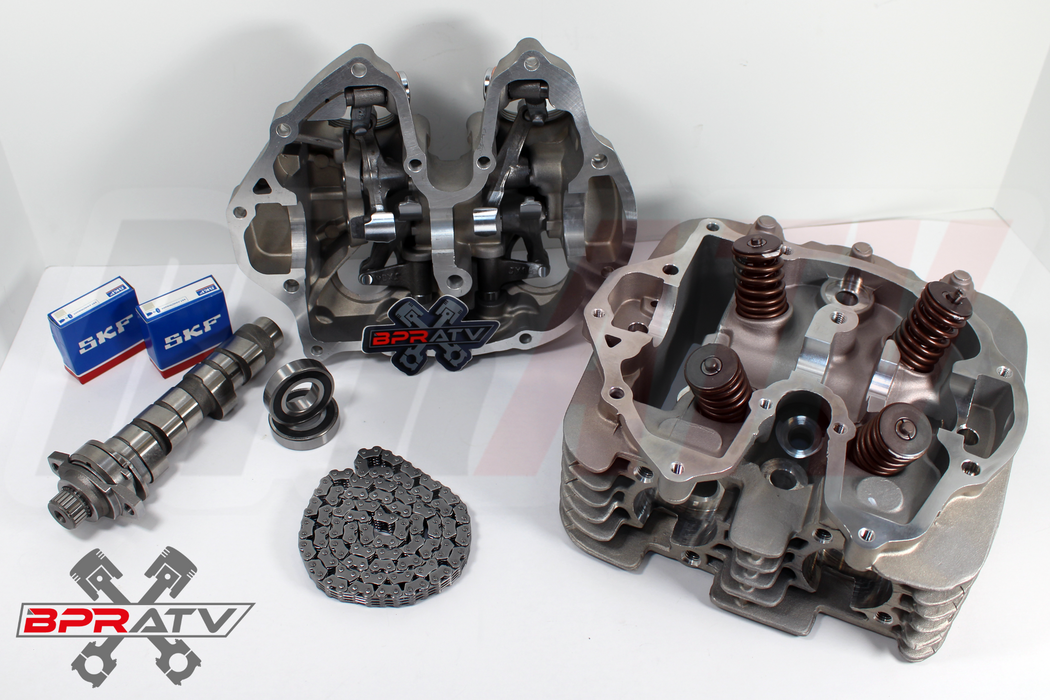 400EX 400X XR400R Cylinder Head Stage 2 Hot Cams WISECO Chain Stock Cometic Kit