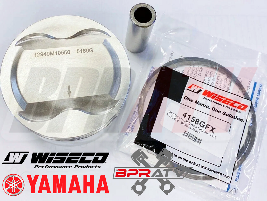 ATHENA Grizzly 700 734cc 105.5mm Big Bore WISECO Piston 11.5:1 + COMETIC Gasket