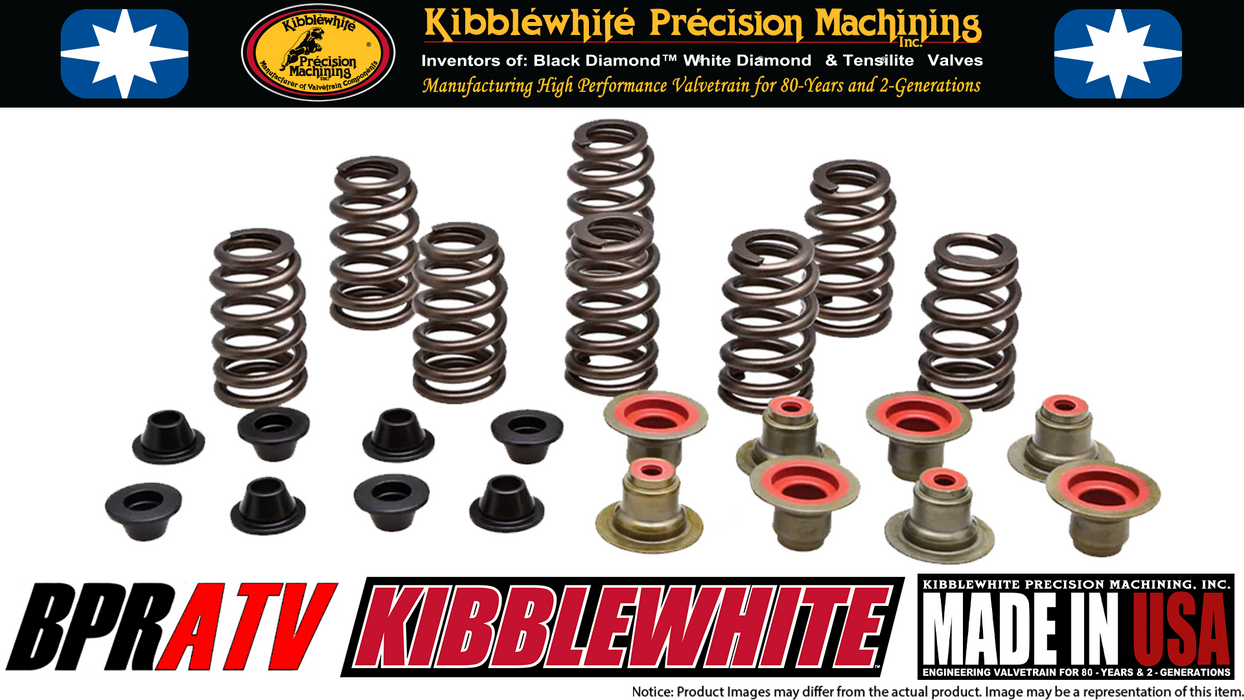 13+ Polaris RZR XP1000 XP 900 Turbo Kibblewhite Beehive Race Valves Springs Kit