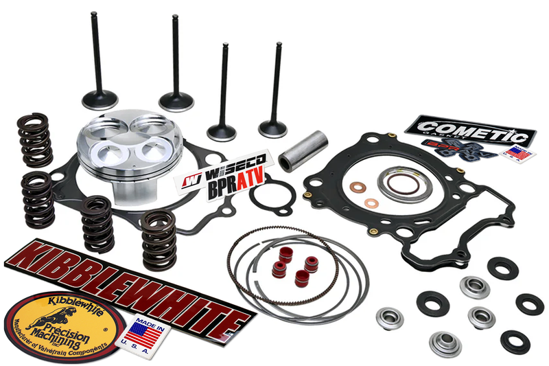 14-16 Yamaha WR250F WR 250F Kibblewhite Titanium Valves Springs Piston Cometic