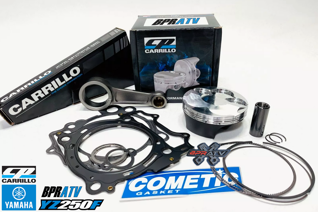 14-18 Yamaha YZ250F YZ 250F 14 RACE GAS CP Piston Cylinder Gaskets Carrillo Rod