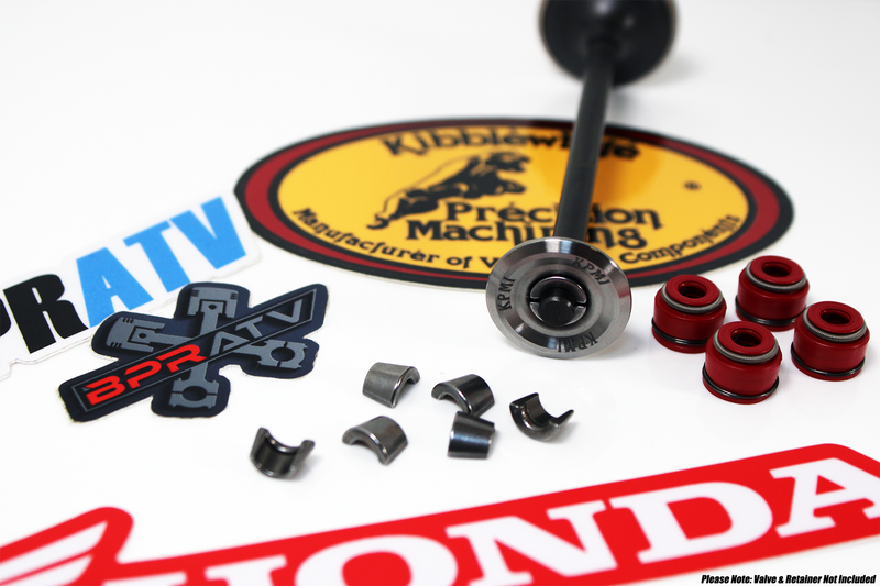 Honda TRX400EX 400EX 400X XR400 Valve Keeper Cotters Kibblewhite RED Viton Seals