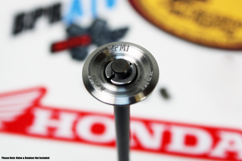 Honda TRX400EX 400X XR400 Valve Keepers Cotters with Kibblewhite Red Viton Seals