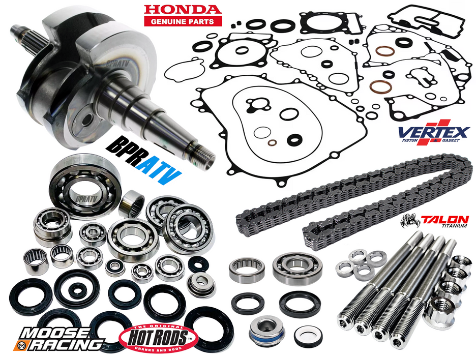 18-21 CRF250R CRF 250R Honda OEM Crankshaft Bottom End Rebuild Kit Bearings Seal