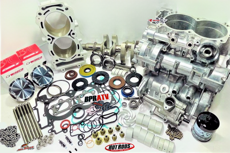 18+ RZR XP 1000 Cases Rebuild Kit Complete Top Bottom End Assembly Crankcase Set