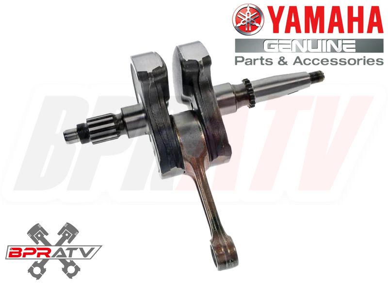 YFZ450R YFZ 450X Trued WELDED Genuine OEM Yamaha Crankshaft 18P-11400-04-00