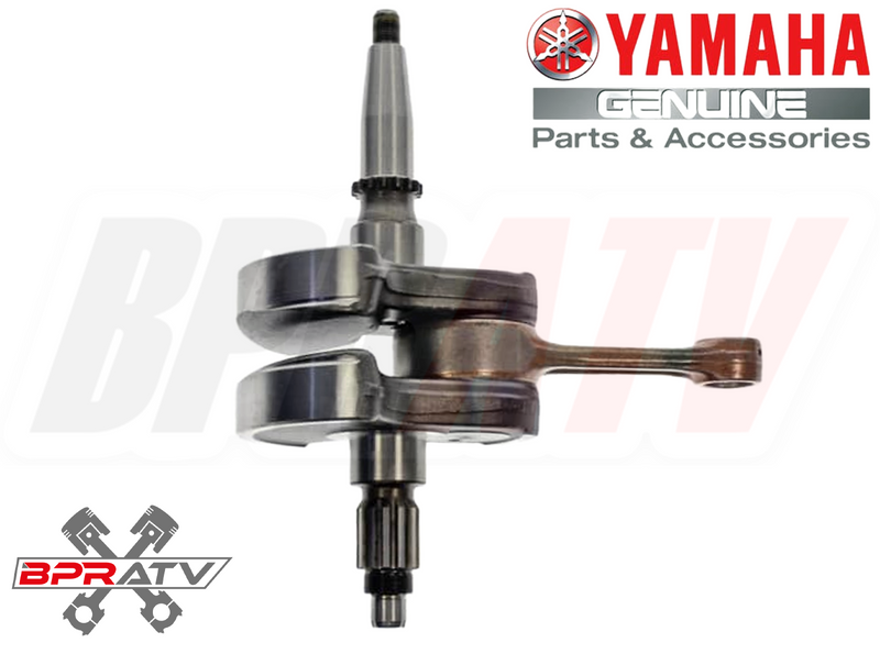 YFZ450R YFZ 450X Trued WELDED Genuine OEM Yamaha Crankshaft 18P-11400-04-00