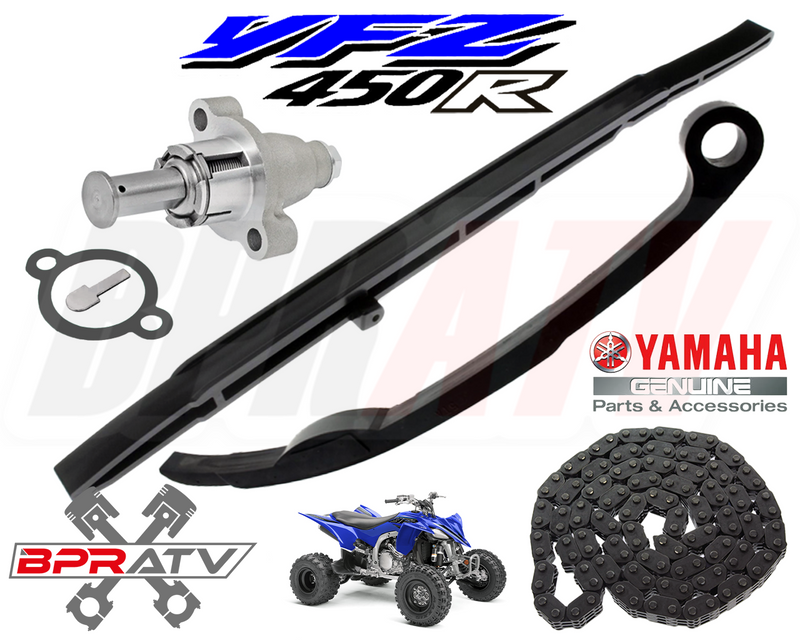 Yamaha YFZ450X YFZ 450X Timing Guides Tensioner Chain Tensioner & OEM Cam Chain