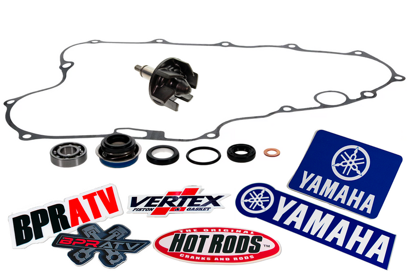 Yamaha YFZ450R/450X Water Pump Rebuild Kit Shaft Seal Gasket Hot Rods Vertex Fit