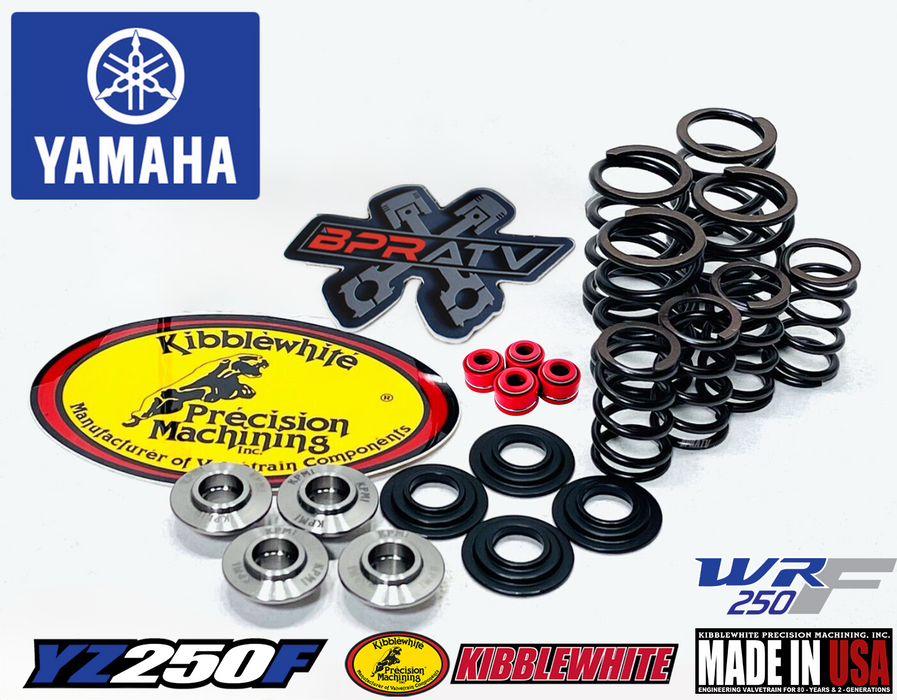 Yamaha WR250F WR 250F Kibblewhite Race Titanium Springs Kit Valves RED Seals 20+