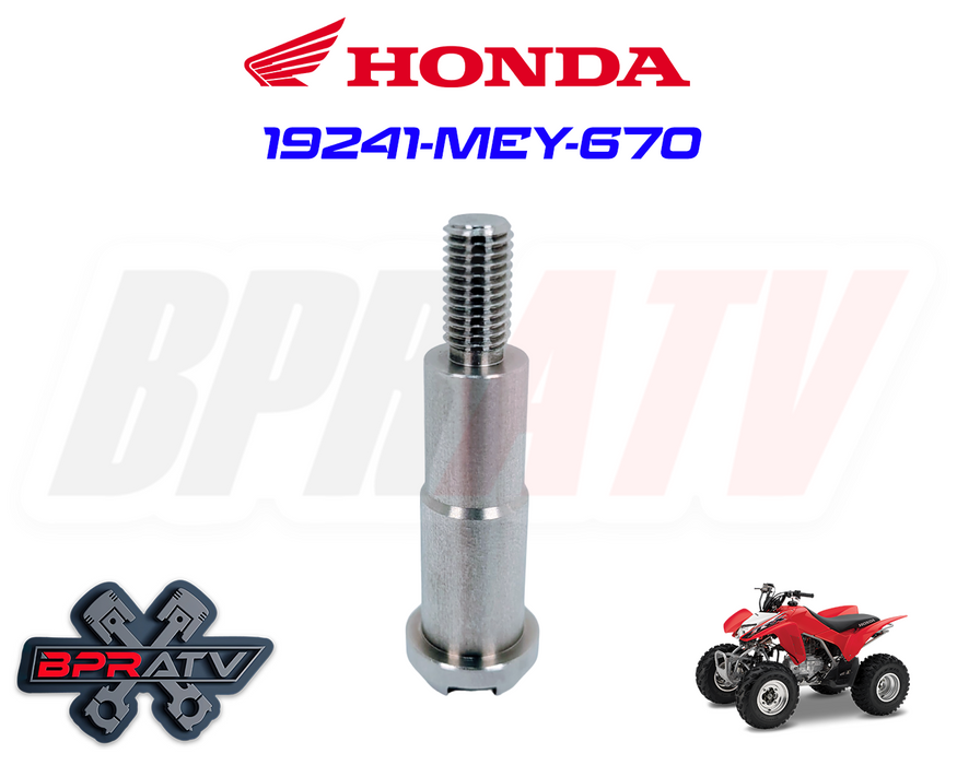 06-14 Honda TRX450R TRX 450R 450ER Water Pump Shaft Replacement 19241-MEY-670