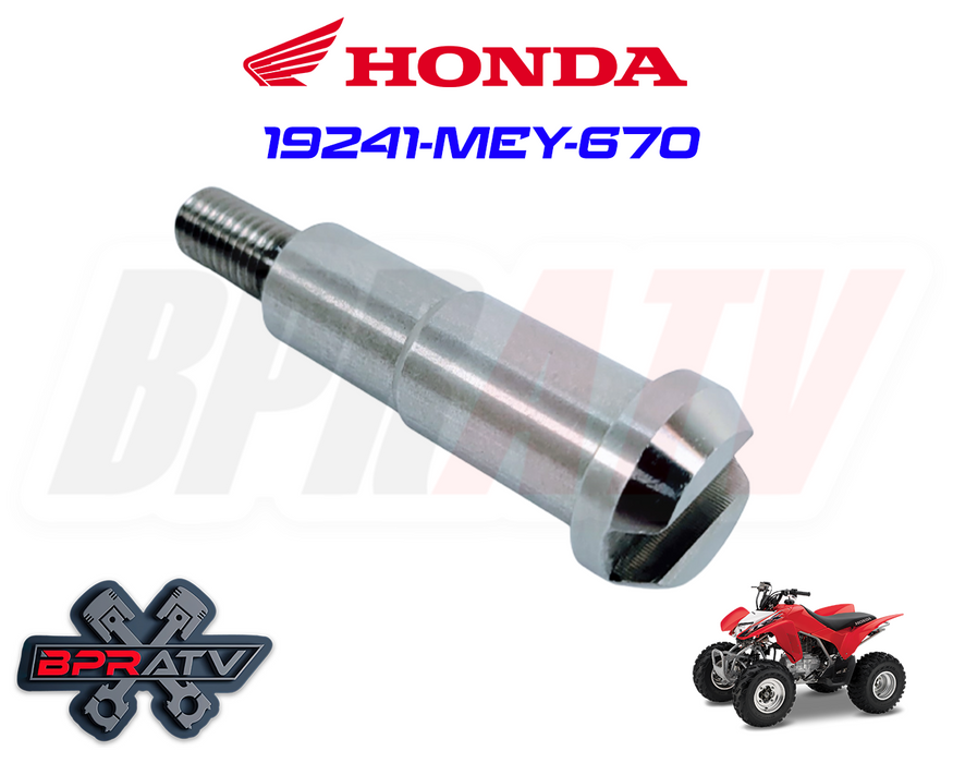 06-14 Honda TRX450R TRX 450R 450ER Water Pump Shaft Replacement 19241-MEY-670