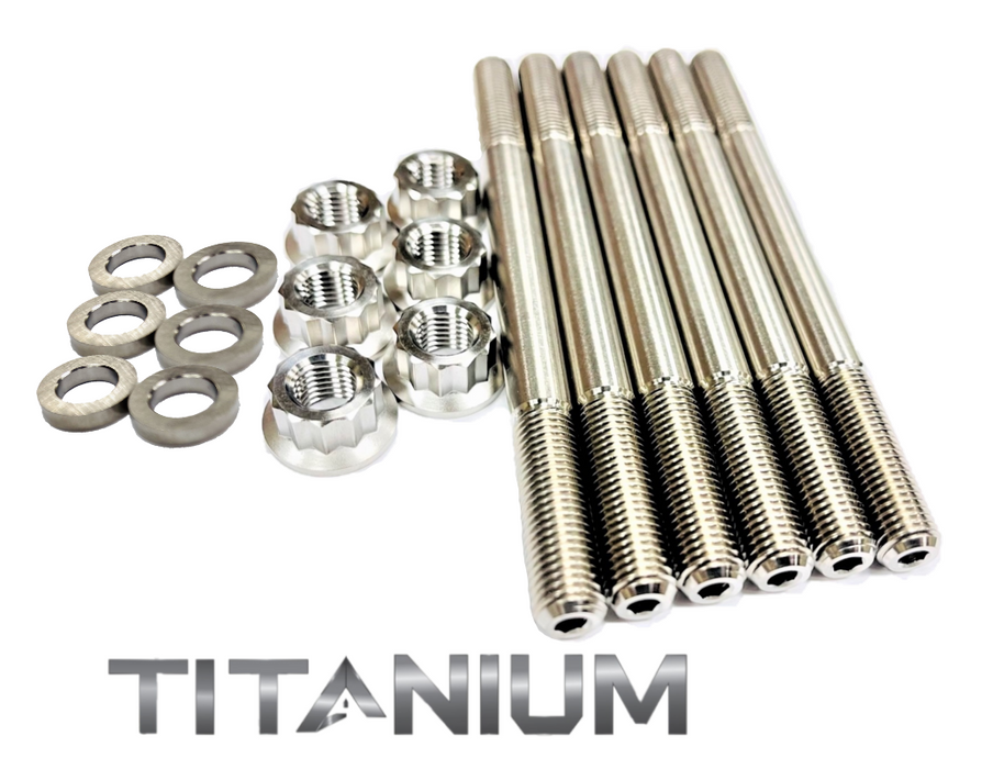 Sportsman Scrambler 850 Head Studs TITANIUM Cylinder Heavy Duty Stud Bolt Kit