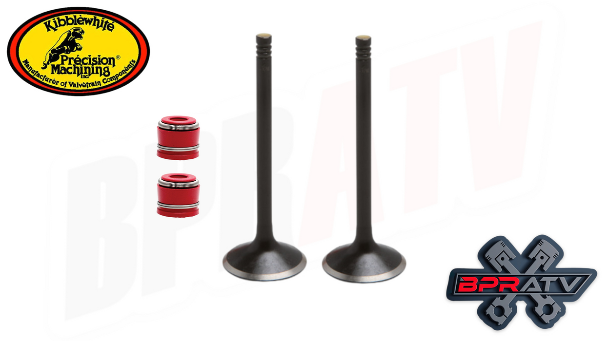 Honda CRF250R CRF 250R Kibblewhite Stainless Intake Valves Springs Kit Red Seals