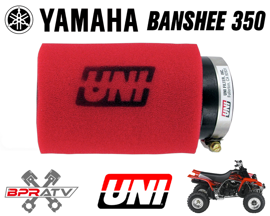 Yamaha Banshee UNI FOAM Air Filters Mikuni Keihin 33mm 34mm 35mm 36mm Set (PAIR)