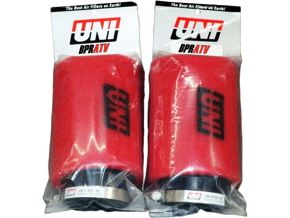 Banshee 350 Keihin PWK PJ Mikuni 33 34 35 36mm Carb UNI Air Filter Pods Set of 2