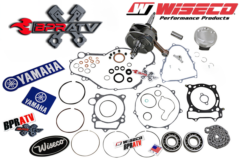 New Yamaha YFZ450 95mm Wiseco Crank CP Piston BPRATV Cylinder Engine Rebuild Kit