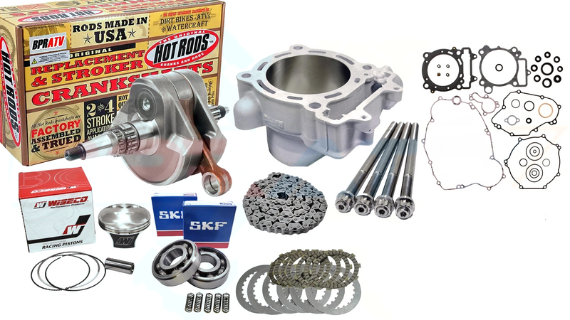 2006 KX450F KX 450F OEM Cylinder Engine Rebuild Kit Complete Top Bottom End Redo