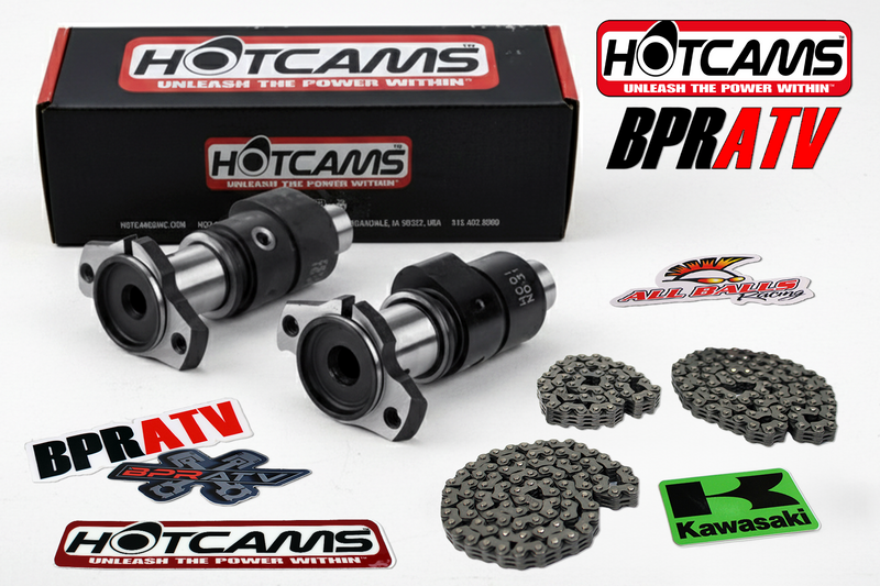 06-13 Kawasaki KVF650 KVF 650 Hot Cams Stage 1 One Cam All 3 Hot Cams Cam Chains