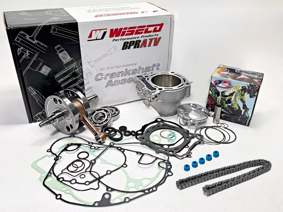 03 04 Yamaha YZ250F 80mm 290cc Cylinder JE Piston Wiseco Crank Motor Rebuild Kit