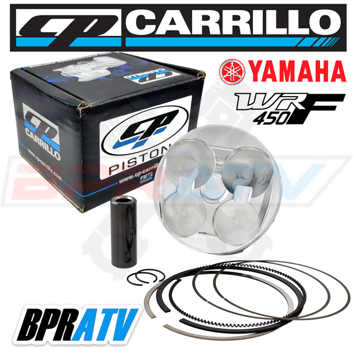 21-23 Yamaha WR450F 97mm 13.5:1 CP Carrillo CT-3 Coated DLC Pin RACE Piston Kit