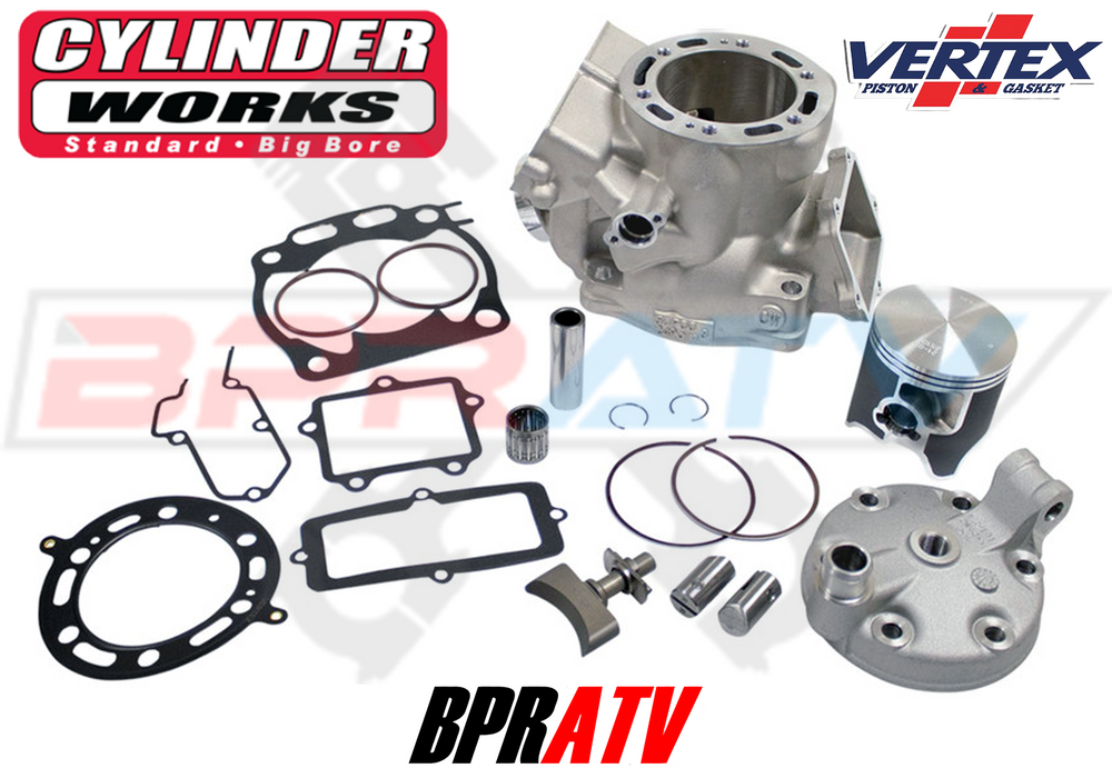 03-24 Yamaha YZ250 YZ 250 295cc Big Bore Cylinder Piston Crank Motor Rebuild Kit