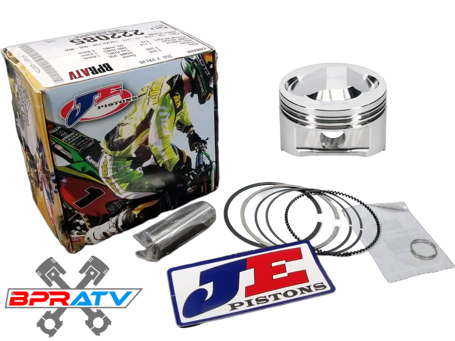 Yamaha YFM350 Warrior 350 Raptor 350 Grizzly 85mm +2 10.5:1 JE Piston Kit 222085