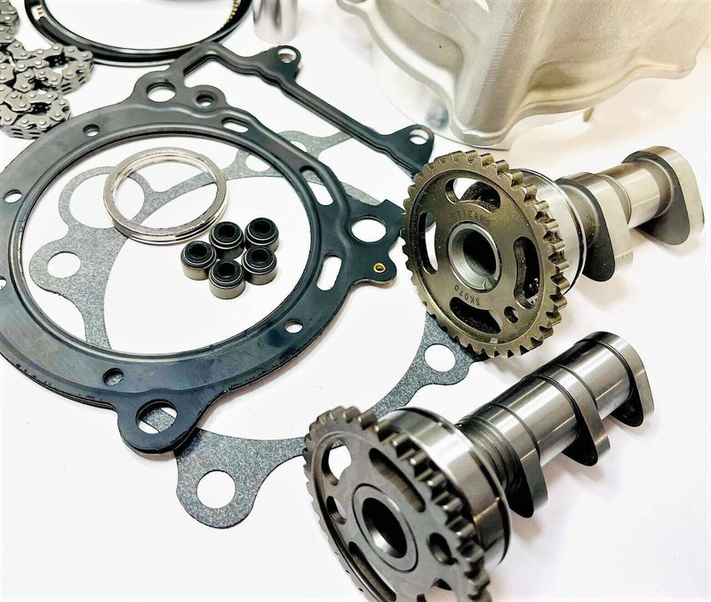 DRZ400SM DR-Z 400S Rebuilt Motor Engine Rebuild Kit Hotcams Valves