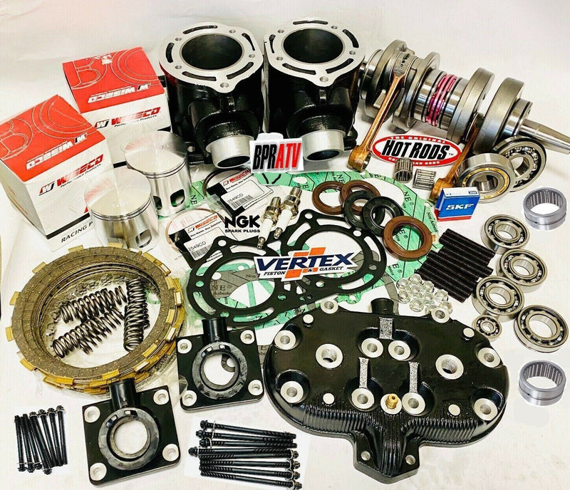 Banshee Stock Rebuild Kit Cylinders Complete Rebuilt Top Bottom End Assembly Kit