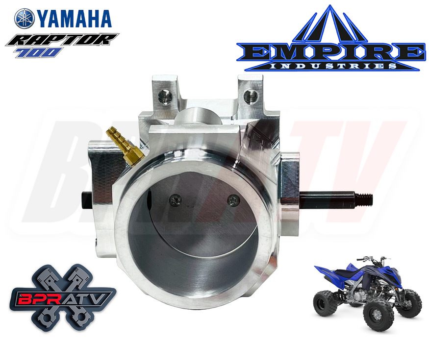 06 08 Raptor 700 50mm 50 mil Billet Throttle Body Big Bore Overbore +6 Large