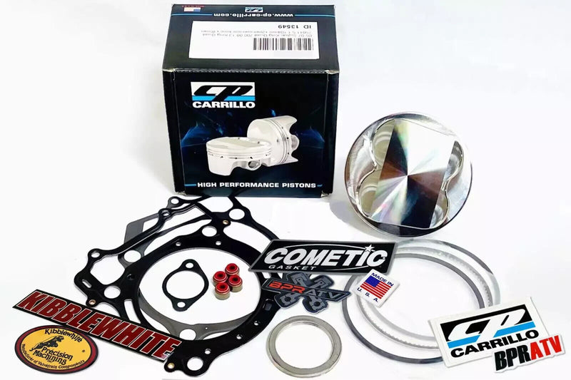 King Quad 700 102mm CP Carrillo Stock OEM Bore 11.5:1 M4013 Piston & Gaskets Kit